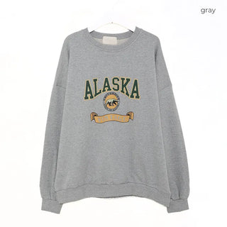 Simple lettering sweatshirt