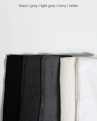 Simple color scarf