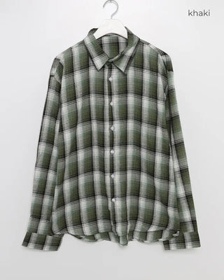 (Unisex) Modern Check Shirt