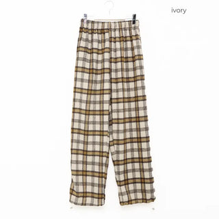 (Unisex) Banding Check Pants