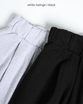 Belted Tuck Sweatpants