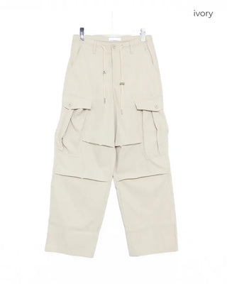 Waist String Cargo Pants