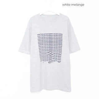 (Unisex) Color Lettering Short-Sleeve T-Shirt