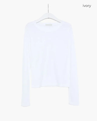 Tencel Basic Long Sleeve T-Shirt