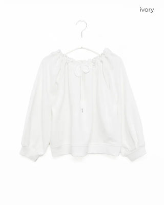 Ribbon String Sweatshirt