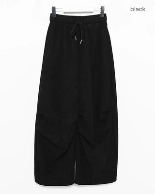 Slash Yoke Corduroy Fleece Easy Pants