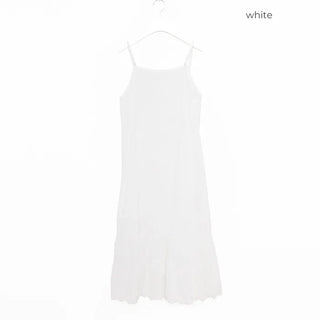 Lace Cantilever Camisole Dress