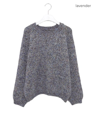 Blurred Round Knit