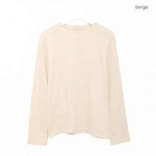 Basic long-sleeve T-shirt