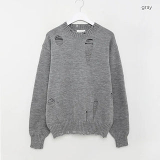 (Unisex) Damaged Comfort Knit