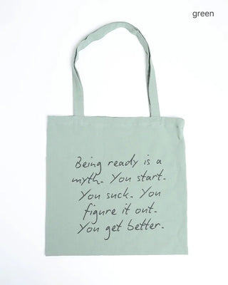 Lettering Canvas Eco Bag