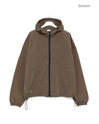 Oversized windbreaker