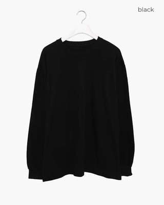 Basic long-sleeve T-shirt