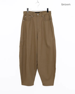 Balloon cotton pants