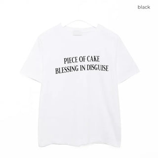 Front Lettering Cake T-Shirt