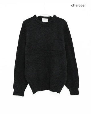 (Unisex) Round Wool Knit