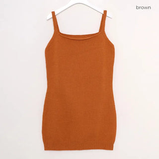 Knit bustier dress