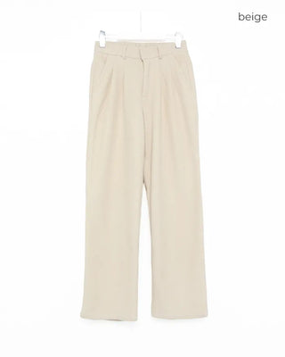 Corduroy fleece slacks