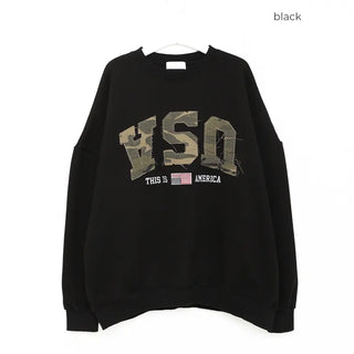 (Unisex) USA Camouflage Sweatshirt