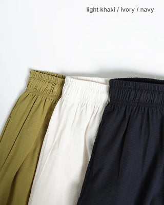 Straight Summer Easy Nylon Pants