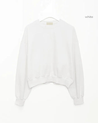 Basic color sweatshirt