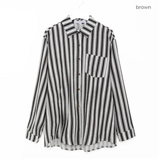 Two-tone striped shirt