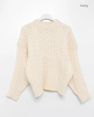 Oversized Cable Knit