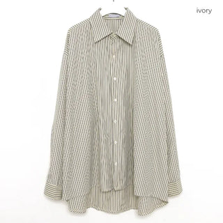 (Unisex) Thick Stripe Shirt