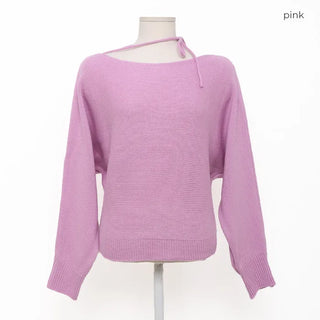 Asymmetrical Strap Knit