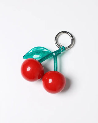 3D Cherry Keyring