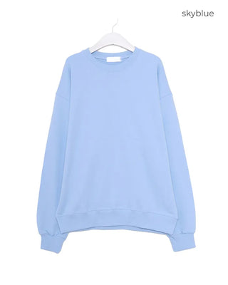 (Unisex) Washed Cotton Sweatshirt
