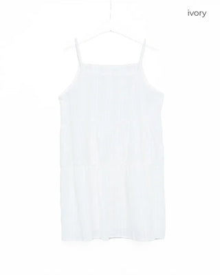 Layered sleeveless mini dress