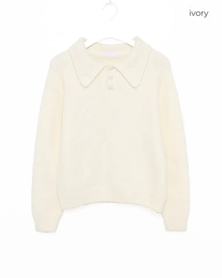 Color Button Knit