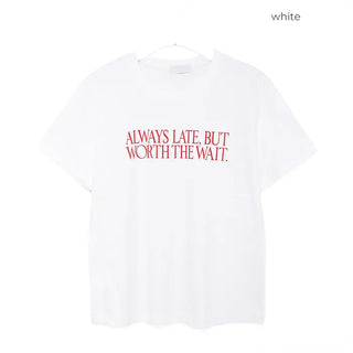 Lettering Point Short-Sleeve T-Shirt