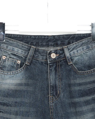 Point Wash Flare Denim Pants
