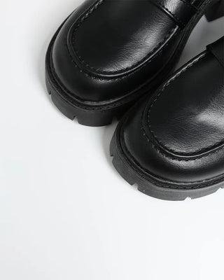 Platform Mary Jane loafers
