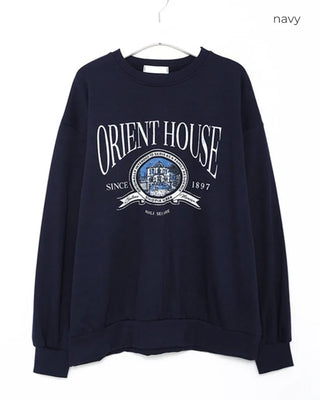 Logo print sweatshirt