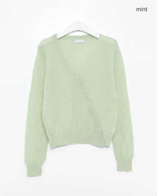 See-through cardigan