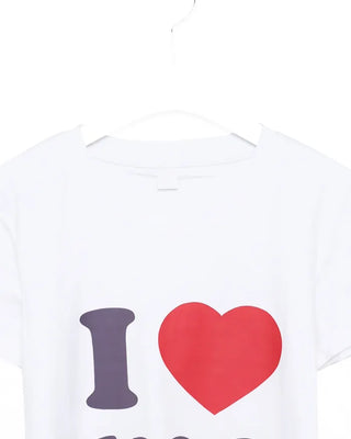 LOVE Lettering Slim Half-Sleeve T-Shirt