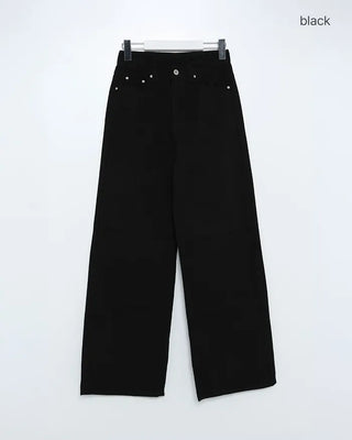 Wide cotton pants
