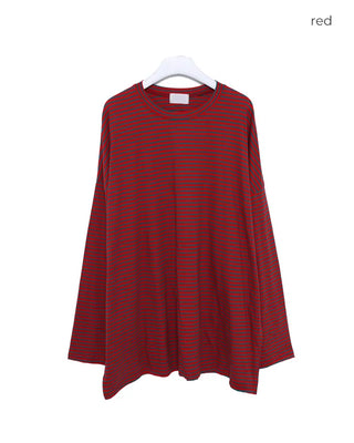 Oversized striped T-shirt