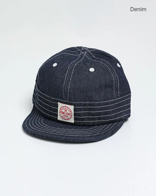 Denim Stitch Camp Cap