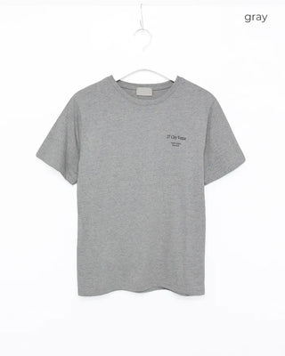 Back Venue Lettering Short-Sleeve T-Shirt