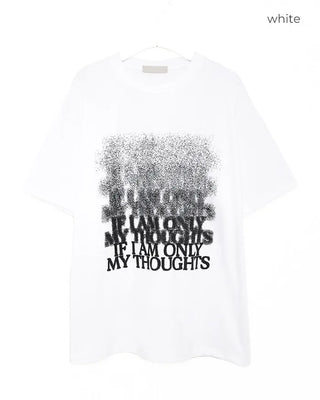 Gradient lettering T-shirt
