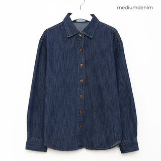 Basic denim color shirt