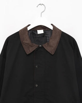 (Unisex) Corduroy Collar Jacket