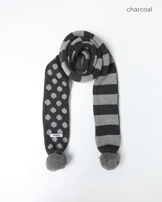 Dot Point Border Scarf