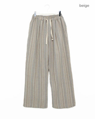 Striped Banding Pants