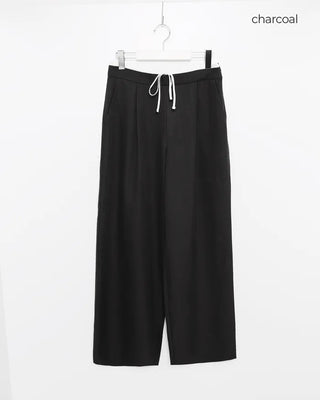 Double-waist slacks