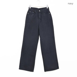 Straight-leg fleece-lined pants